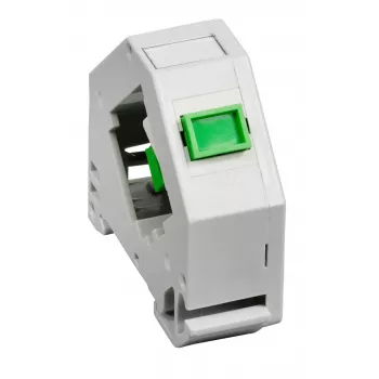 EFB DIN-railadapter voor LC/APC Singlemode, 2 poorten