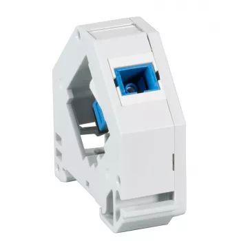 EFB Elektronik DIN-railadapter voor SC/APC Singlemode, 1 poort