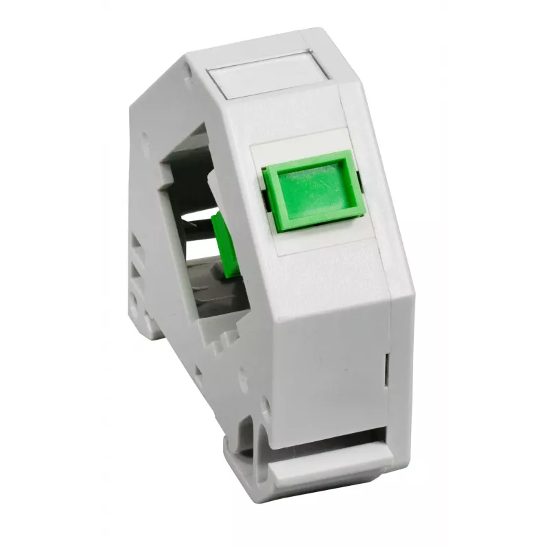 EFB Elektronik DIN-railadapter voor SC/APC Singlemode, 1 poort