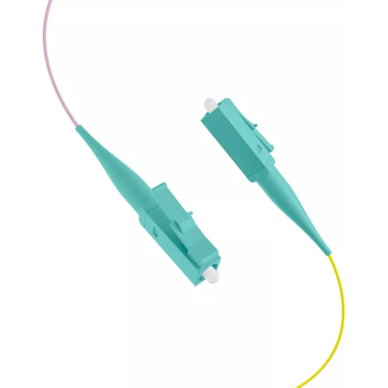 EFB Elektronik fiber pigtail LC 50/125 OM3 12-kleurenset 2m - kabel-/adapterset - Multimode