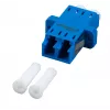 EFB Electronics LC-Duplex OM4 kunststof koppeling, paarse behuizing, one-piece, SC-Simplex