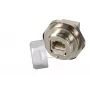 EFB Elektronik RJ45 Cat.6A IP67 doorvoerkoppeling, bus/bus, M25, service-poort (IP67DFKRJ45FLHS)