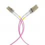 EFB Elektronik IPL-DF-LCULCU-4-0050 glasvezel-patchkabel, 0,5 m, OM4, LC duplex, aqua