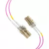 EFB Elektronik IPL-DF-LCULCU-4-0050 glasvezel-patchkabel, 0,5 m, OM4, LC duplex, aqua