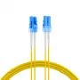 EFB Elektronik IPL-DR-LCULCU-2-1000 glasvezel-patchkabel, OS2, LC duplex naar LC duplex, 10 m, LSZH, geel