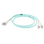 EFB Elektronik IPL-DR-LCULCU-3-0500 glasvezel-patchkabel, 5 m, OM3, LC/UPC naar LC/UPC, duplex, LSZH, aqua
