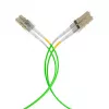 EFB Electronics IPL-DR-LCULCU-5-0050 glasvezel-patchkabel, OM5, LC/UPC naar LC/UPC, 0,5 m, LSZH, limoengroen