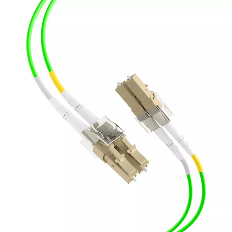 EFB Elektronik IPL-DR-LCULCU-5-0300 - 3 m - I-V(ZN) H - OM5 - LC duplex - LC duplex glasvezel-patchkabel, limoengroen