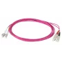 EFB Elektronik IPL-DR-LCUSCU-4-0750 glasvezel-patchkabel, 7,5 m, OM4, LC naar SC, duplex, LSZH
