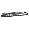 EFB Electronics verdeelpanel 19 inch 48-poorts 1U voor slimline-modules metaalkleur