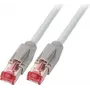 EFB Elektronik RJ45-patchkabel Cat.6A S/FTP LSZH Dätwyler 7702 TM21 grijs 50m