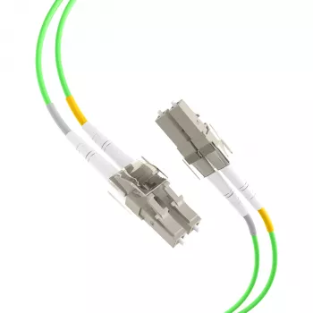 EFB duplex-patchkabel LC-LC OM5 1,5m LSZH 2mm limoengroen