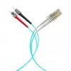 EFB Elektronik O0313.35 glasvezel-patchkabel, OM3, 35 m, LC-ST, duplex, LSZH, aqua