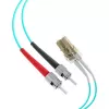 EFB Elektronik O0313.40 glasvezel-patchkabel, OM3, 40 m, LC-ST, aqua