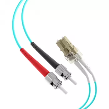 EFB Elektronik O0313.40 glasvezel-patchkabel, OM3, 40 m, LC-ST, aqua