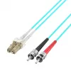 EFB Elektronik O0313.40 glasvezel-patchkabel, OM3, 40 m, LC-ST, aqua
