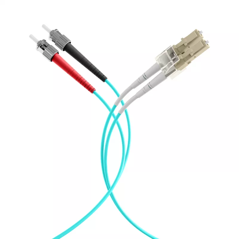 EFB Elektronik O0313.40 glasvezel-patchkabel, OM3, 40 m, LC-ST, aqua