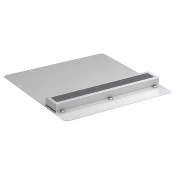 EFB PRO-MOD05A.GR rack kabeldoorvoerelement 1U borstelstrip zwart