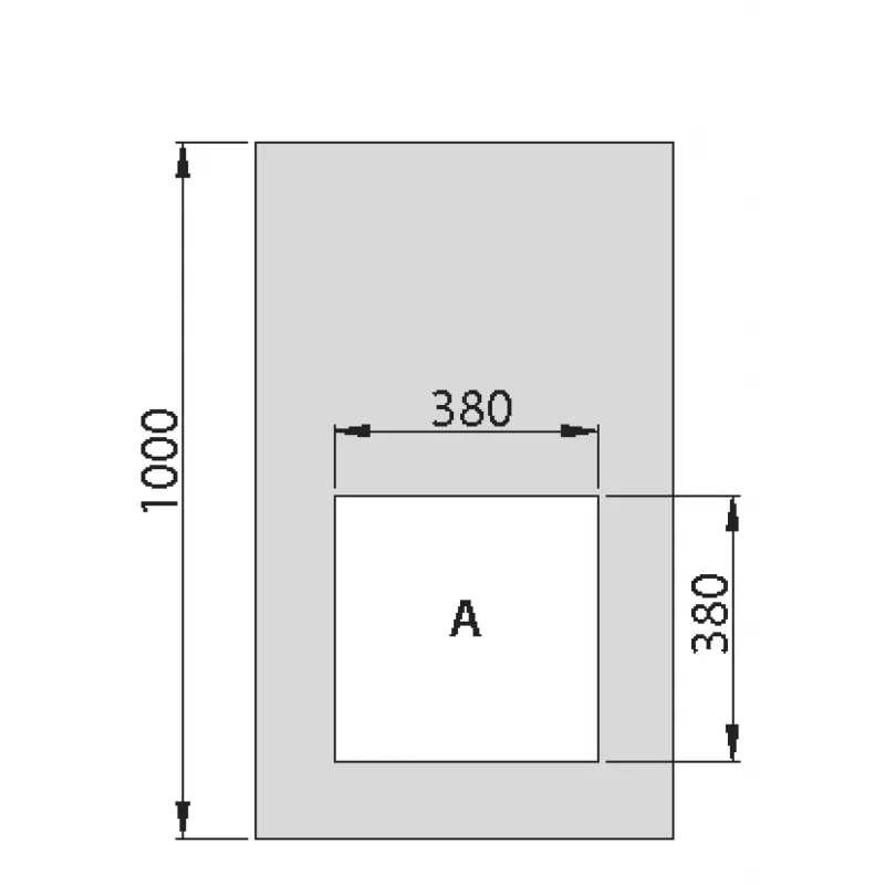 EFB PRO-MOD05A.GR rack kabeldoorvoerelement 1U borstelstrip zwart
