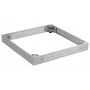EFB Elektronik PRO serie sokkel 800x800 mm, hoogte 100 mm, geperforeerd, lichtgrijs (RAL 7035)