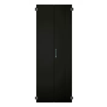 EFB PRO-TUR428S2.GR kastdeur voor PRO 42HE, breedte 800 mm, staal, 2-delig, draaigreep, RAL 7035 lichtgrijs
