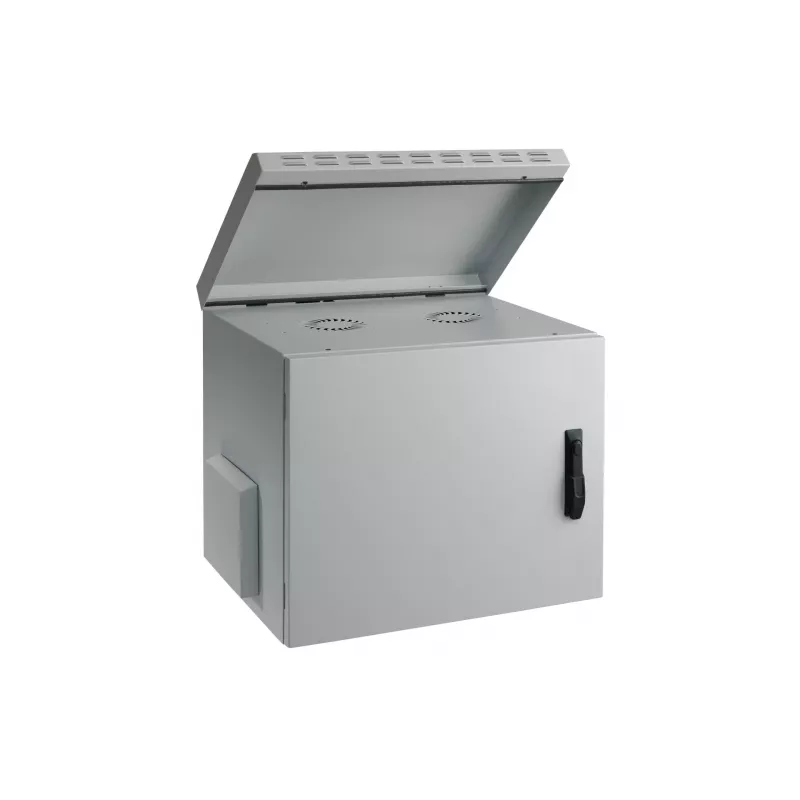 EFB Elektronik 19 inch wandbehuizing IP55 9U glazen deur diepte 600 mm RAL7035