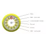 EFB Elektronik INFRALAN I-B(ZN)BH 4x12E 9/125µm OS2 LSZH geel CPR-B2ca