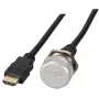 EFB Elektronik IP67 HDMI-inbouwbus, M25, HDMI A-A female-male, servicepoort, borgkoord, 1,0 m