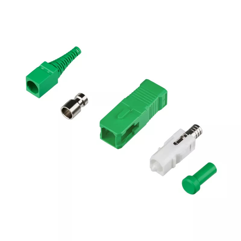 EFB Electronics SC/APC simplex stekker 2,0 mm voor 8° schuine slijping 2,0 mm