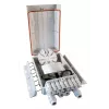 EFB FTTH IP65 outdoor verdeelbox voor 96 vezels met splice-cassettes en vezeloverlengteopslag (FTTH-BOX-OUT-6)