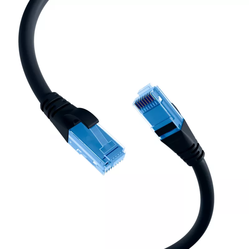 EFB K8109SW.1.5 patchkabel U/UTP Cat.6A 1,5 m zwart