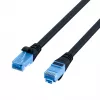 EFB K8109SW.1.5 patchkabel U/UTP Cat.6A 1,5 m zwart