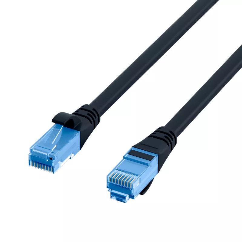 EFB K8109SW.1.5 patchkabel U/UTP Cat.6A 1,5 m zwart