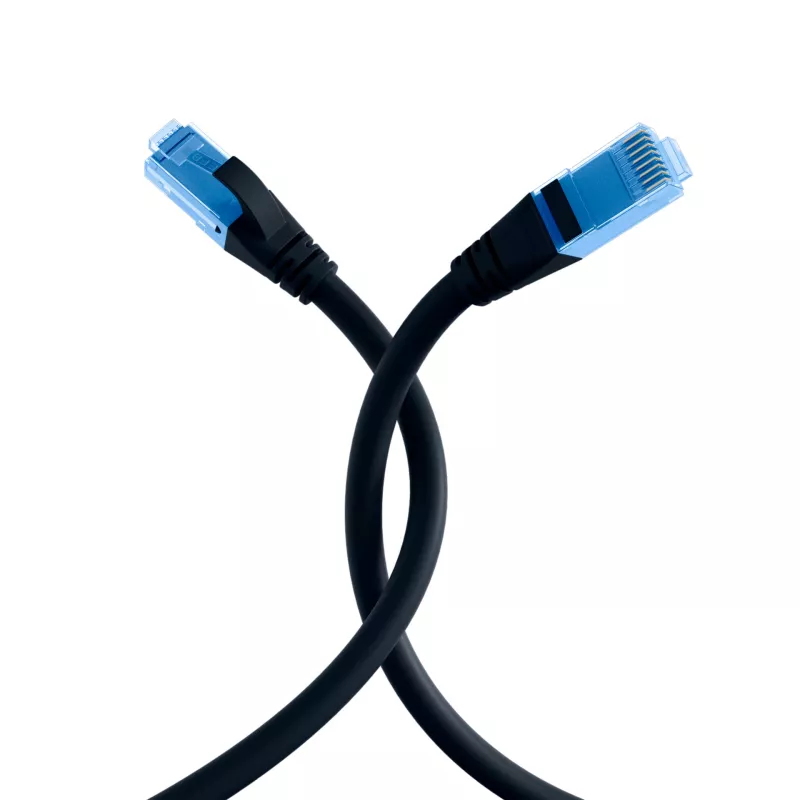 EFB K8109SW.1.5 patchkabel U/UTP Cat.6A 1,5 m zwart