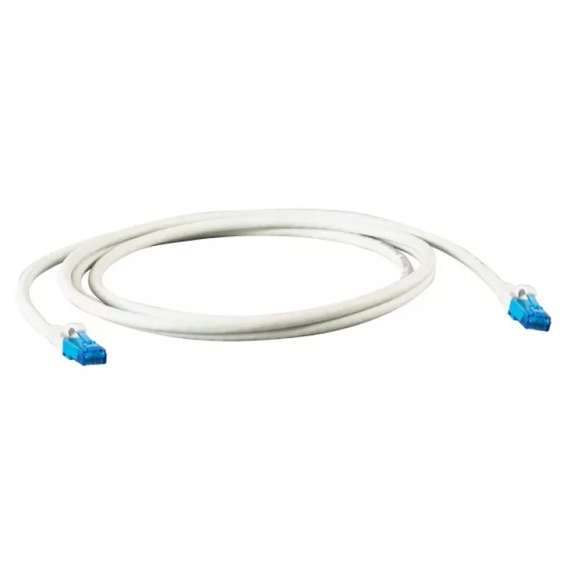 EFB Elektronik IPK-6A-U-HFR-WS-1000 Cat6a U/UTP patchkabel 10 m wit