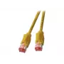 EFB Elektronik RJ45-patchkabel Cat.6A S/FTP LSZH Draka UC900 TM21 geel 0,25m