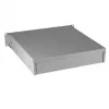 EFB Elektronik 19 inch 2U afsluitbare toetsenbord- en documentlade RAL 7035
