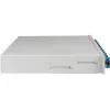 EFB lasbox SC OS2 uitschuifbaar 24 pigtails 12 koppelingen 1U rack