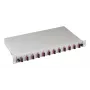 EFB Elektronik lasbox SC 50/125 µm OM4 uitschuifbaar, 24 pigtails offset / 12 koppelingen