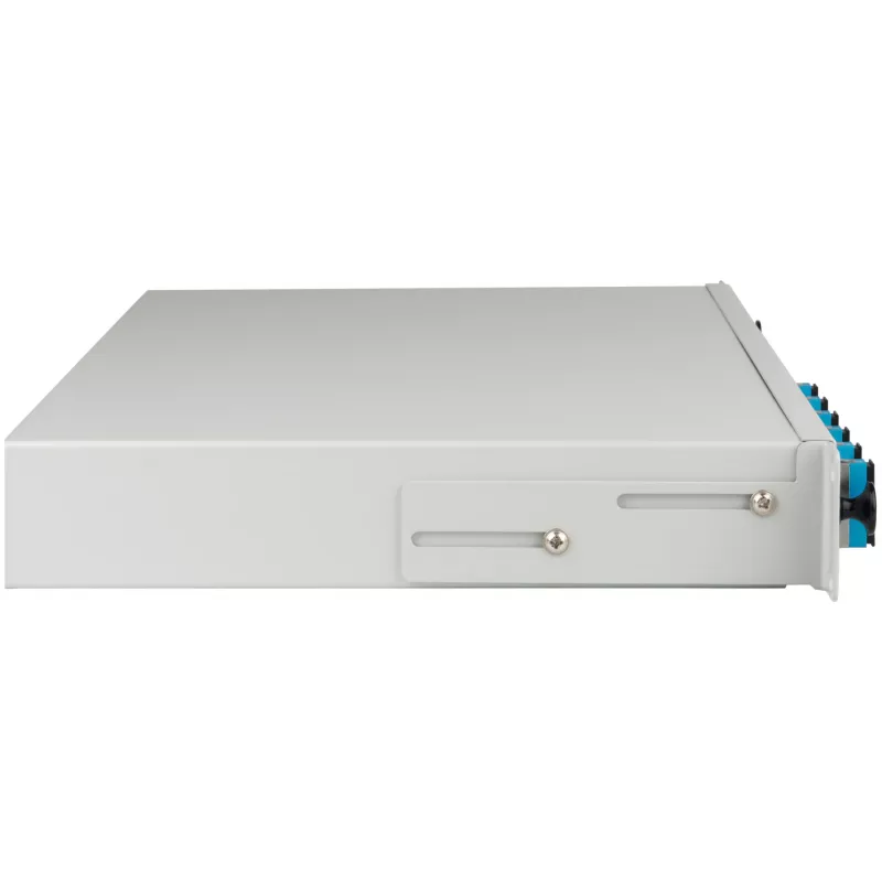 EFB Electronics lasbox SC 9/125 OS2 uitschuifbaar 12 pigtails offset 6