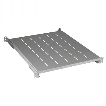 EFB Elektronik 19 inch 1U vast rek, diepte 550..650 mm, 120 kg, kastdiepte 800 mm, RAL7035