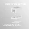 EFB Electronics keystone-aansluitdoos, 1 poort, opbouw, zuiver wit, lege behuizing