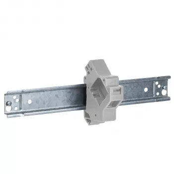 EFB Elektronik Keystone-modulehouder 1-poorts, voor DIN-rail in verdeelkasten, kunststof, wit (RAL 9010)