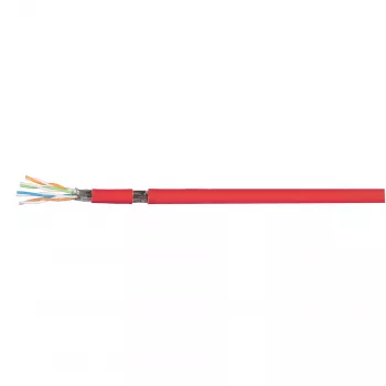 EFB Elektronik Cat.7 PiMF patchkabel UC900MHz SS26 4P FRNC-B rood 100 m - netwerk - CAT 7 kabel/RJ45 stekker