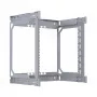 EFB achterframe voor X-Rack wandbehuizing 400-600mm 12U 600x600mm verzinkt (WGX-BF12)