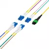 EFB ELEKTRONIK MPO-PLUS/APC(F)-LC trunkkabel OS2 8 vezels Type B LSZH geel 5m