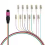 EFB ELEKTRONIK MPO-PLUS(M)-LC fanoutkabel OM4 12 vezels type B LSZH erikaviolet 0,4 m