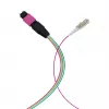 EFB ELEKTRONIK MPO-PLUS(M)-LC fanoutkabel OM4 12 vezels type B LSZH erikaviolet 0,4 m
