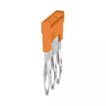 Weidmüller ZQV 2.5N 3 dwarsverbinder, A-serie, 2,5 mm², 3-polig, oranje