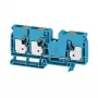 Weidmüller A3C 10 BL doorvoerklem, schroefaansluiting, 10 mm², blauw